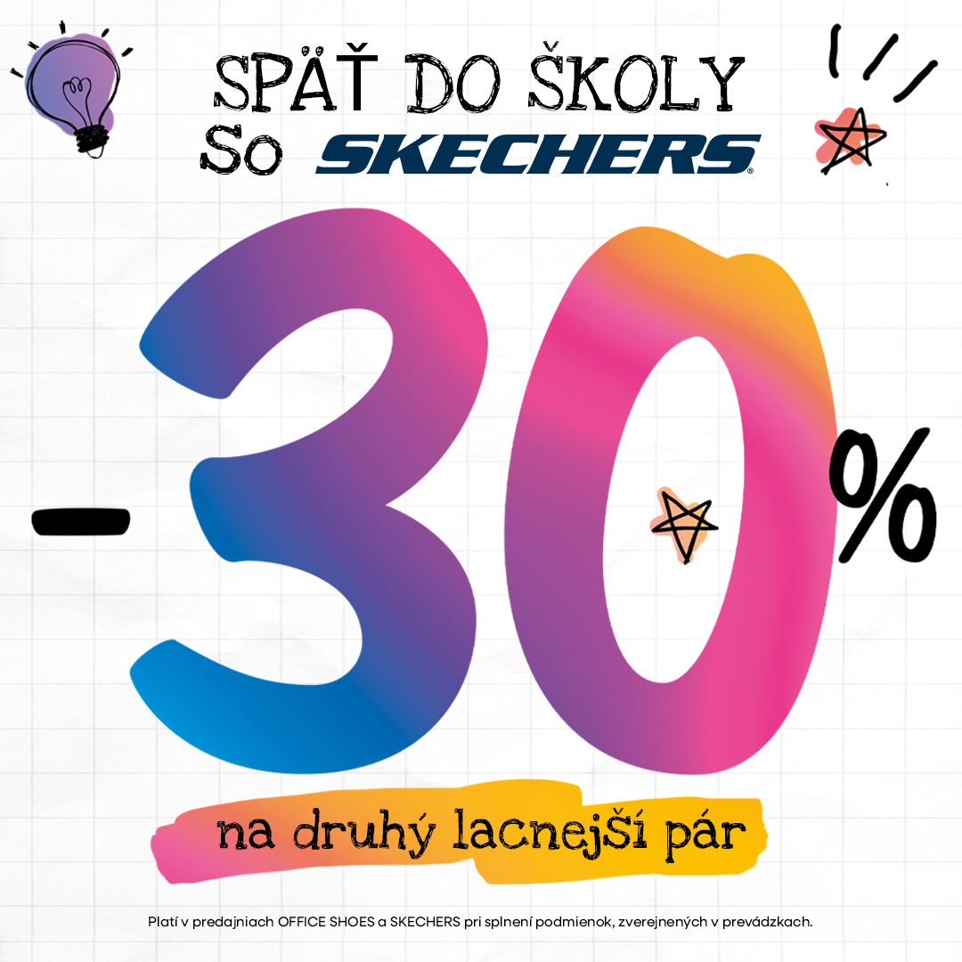 -30% zľava na druhý lacnejší pár
