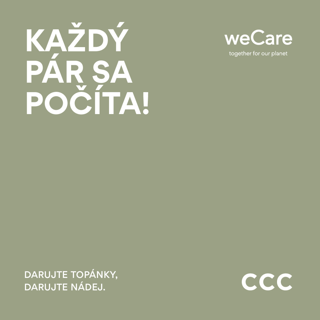 Darujte obuv v dobrom stave, ktorú nenosíte!