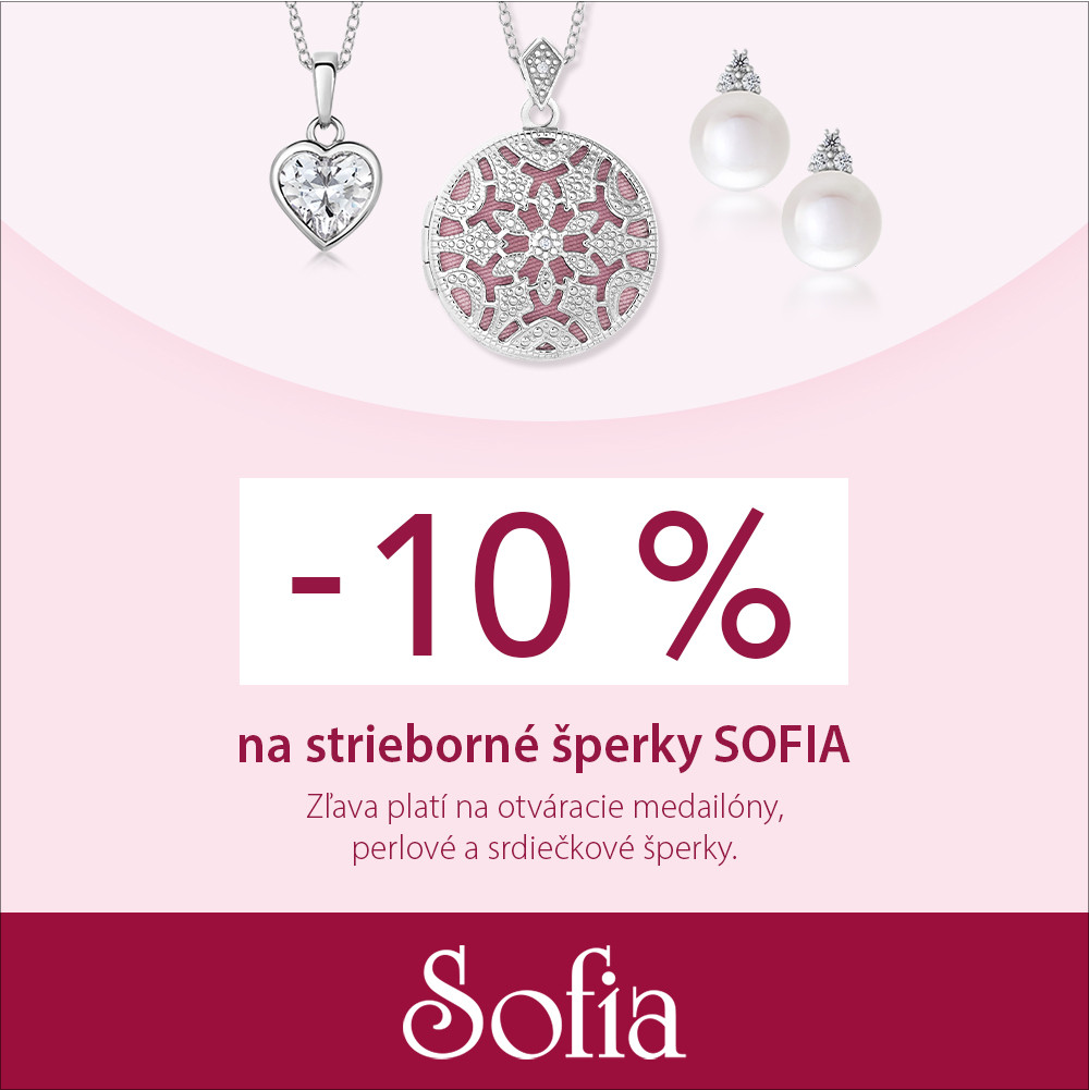 Vybrané strieborné šperky SOFIA teraz so zľavou.