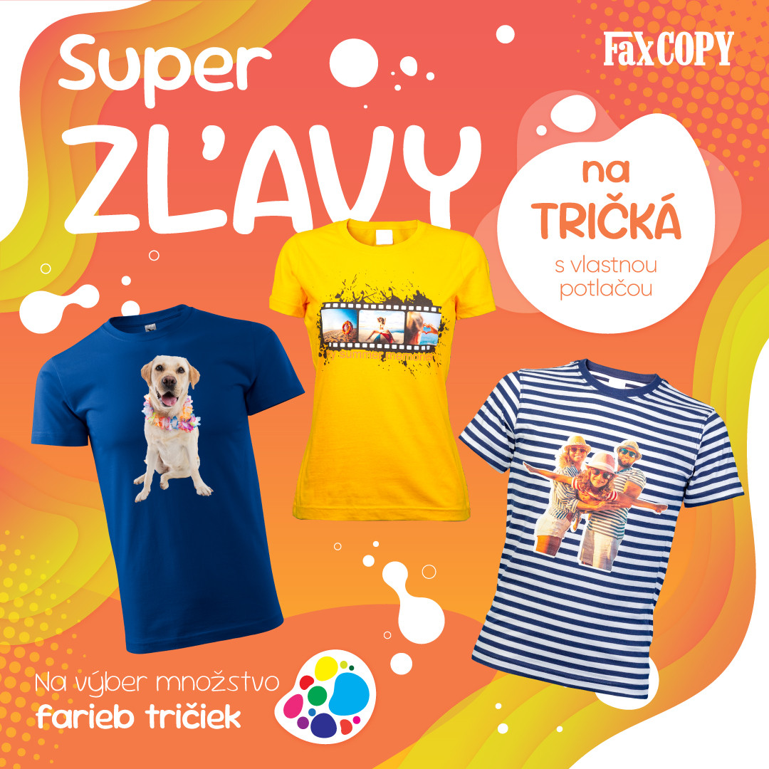 DISCOUNTS on SUMMER T-SHIRTS with custom print