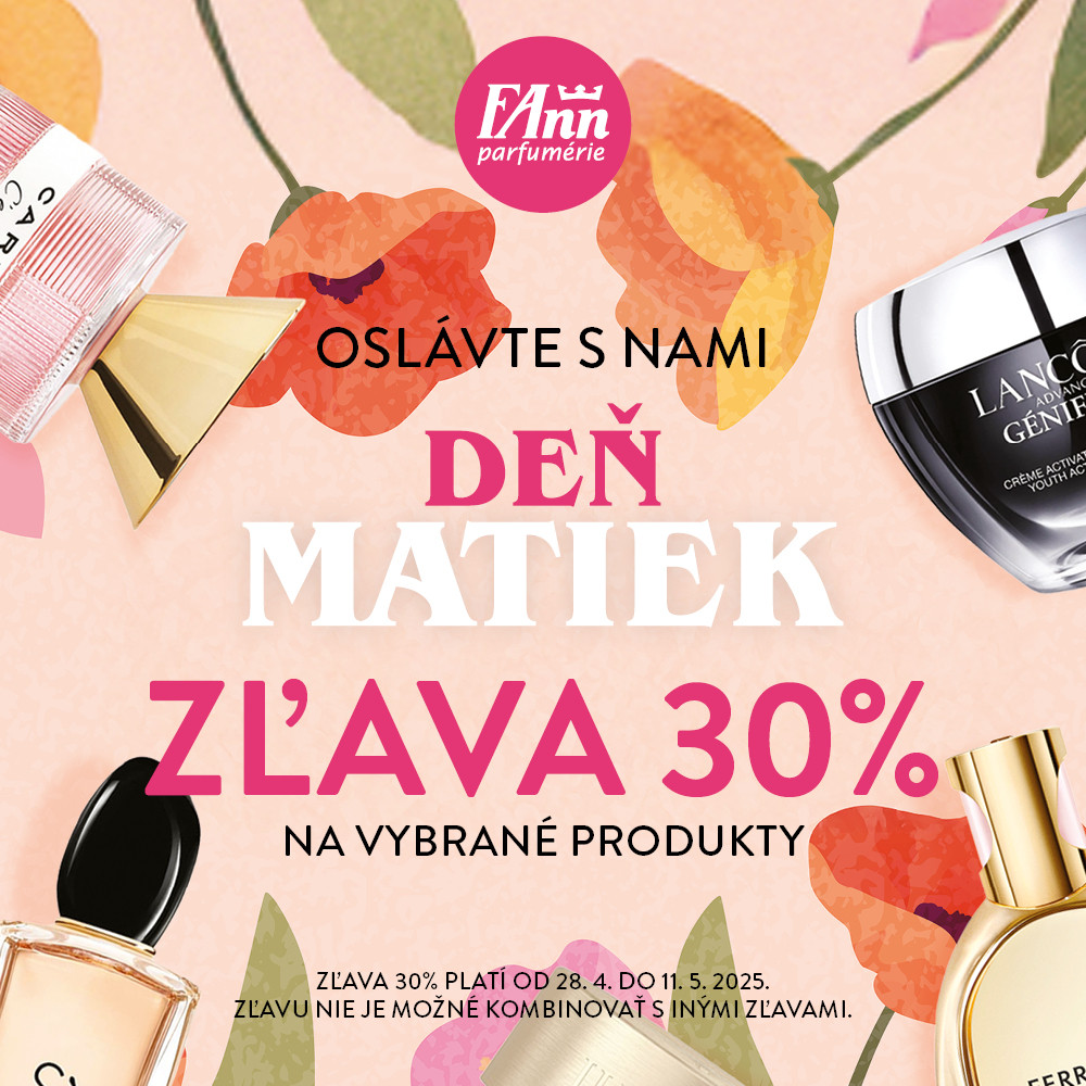 Deň matiek so zľavou 30% na vybrané produkty